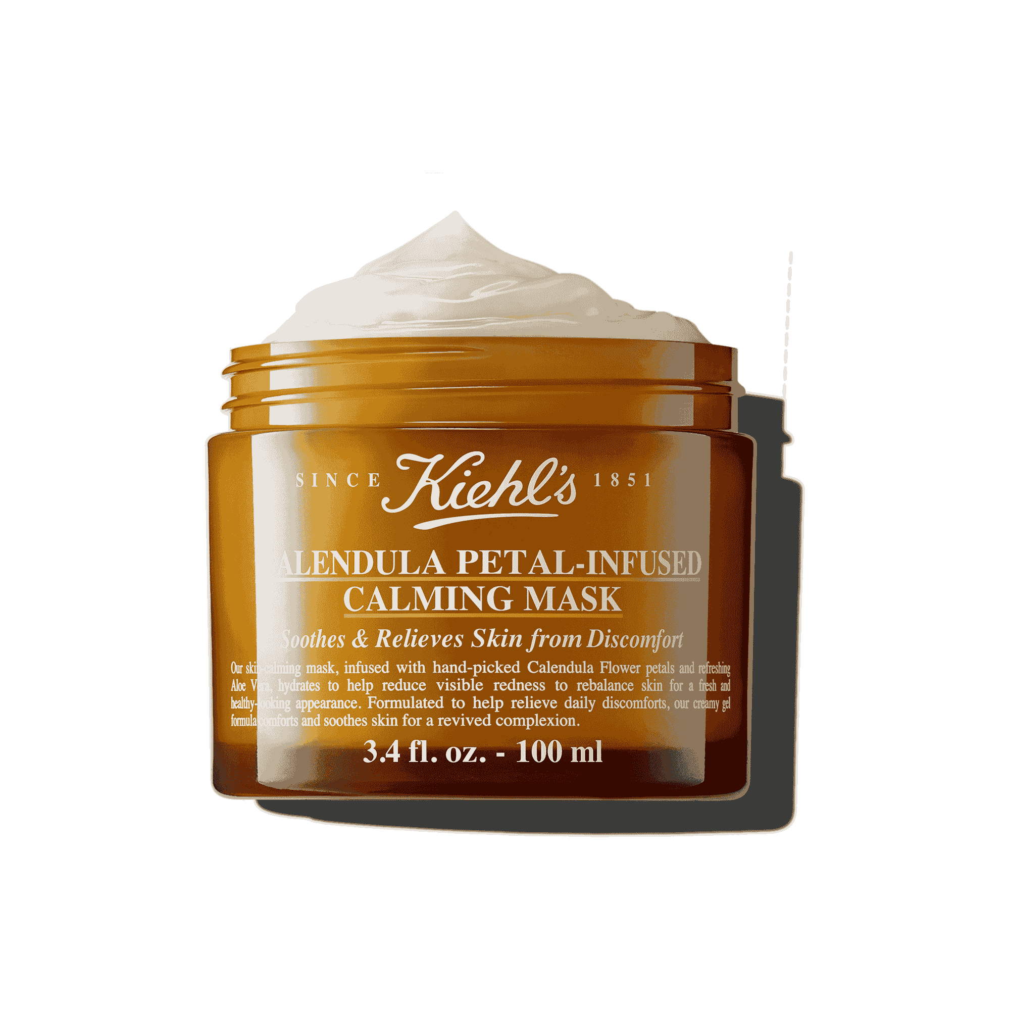 Kiehls Calendula Petal-Infused Calming Mask Maschera Viso Idratante Per Lenire E Rigenerare La Pelle