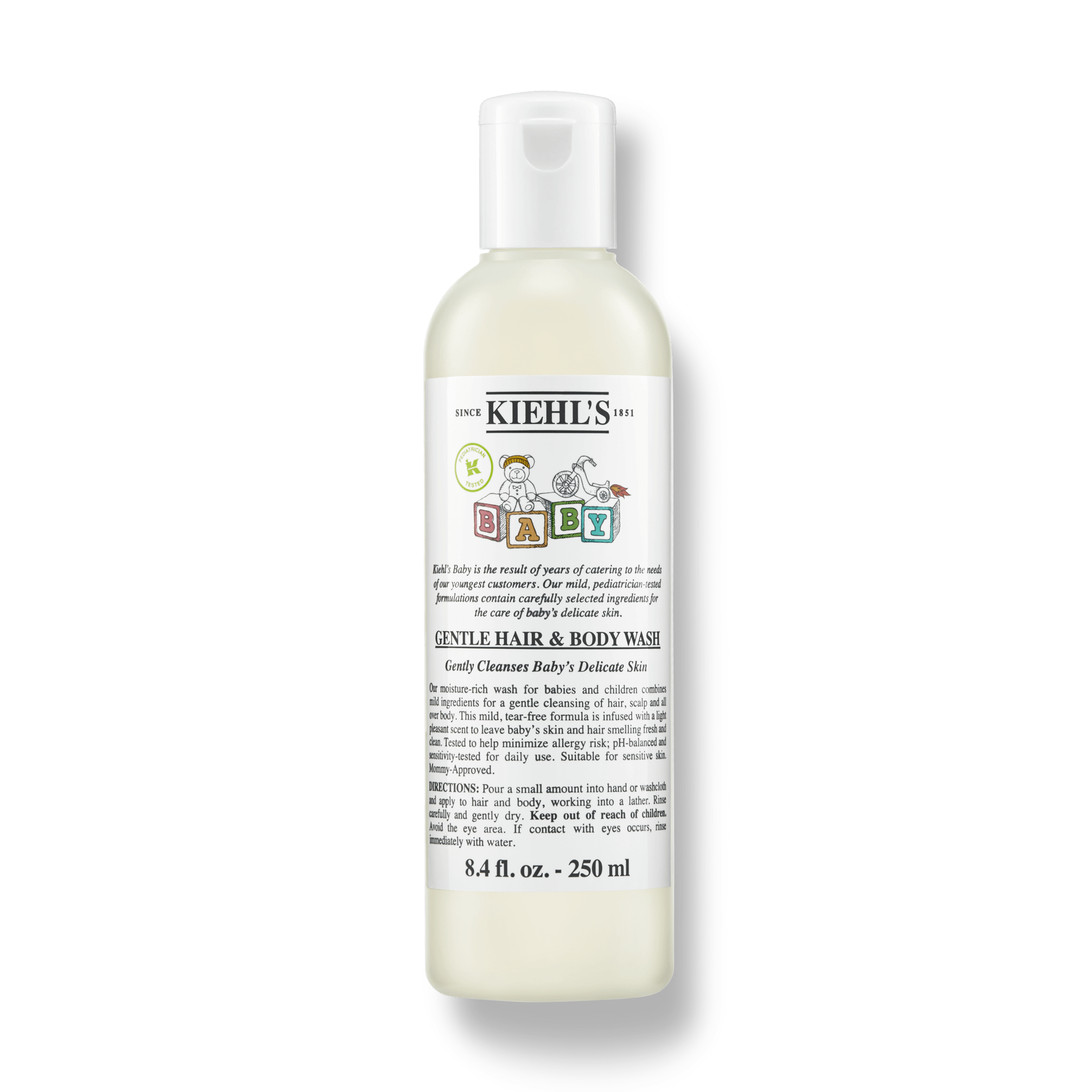 Baby Gentle Hair and Body Wash Detergente Per Corpo E Capelli Specifico Per Bambini