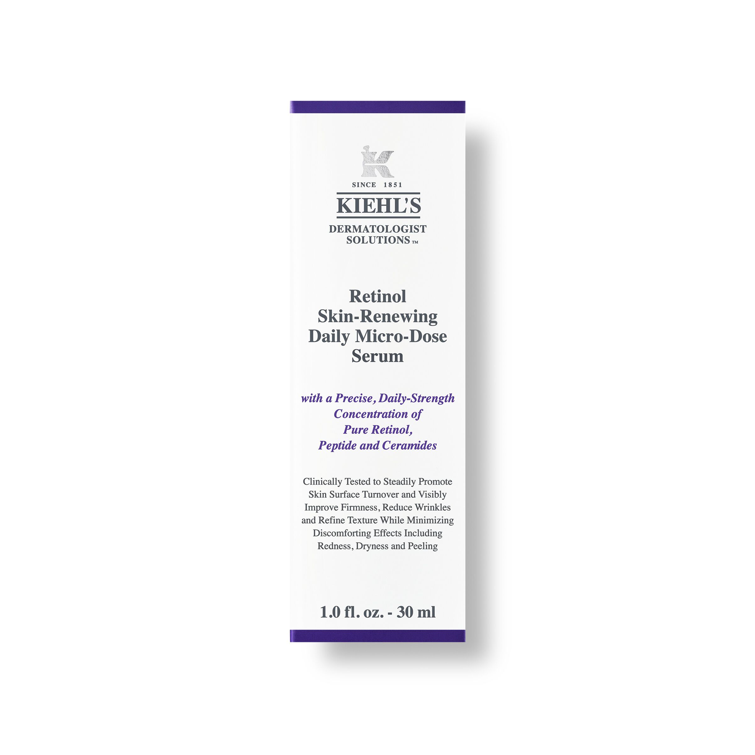 Confezione di Kiehl's Retinol Skin-Renewing Daily Micro-Dose Serum