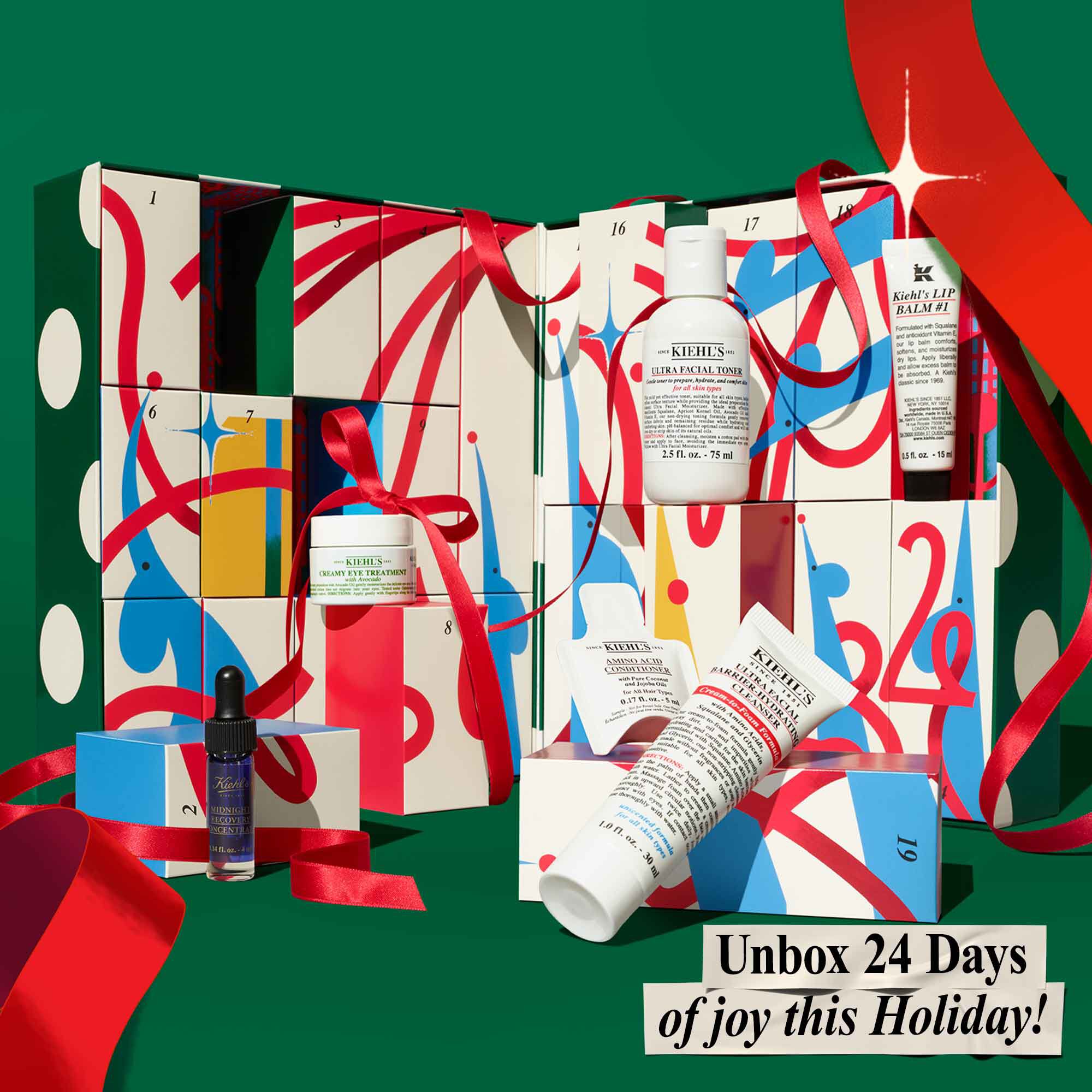 Il calendario dell'Avvento Kiehl’s - 24 giorni