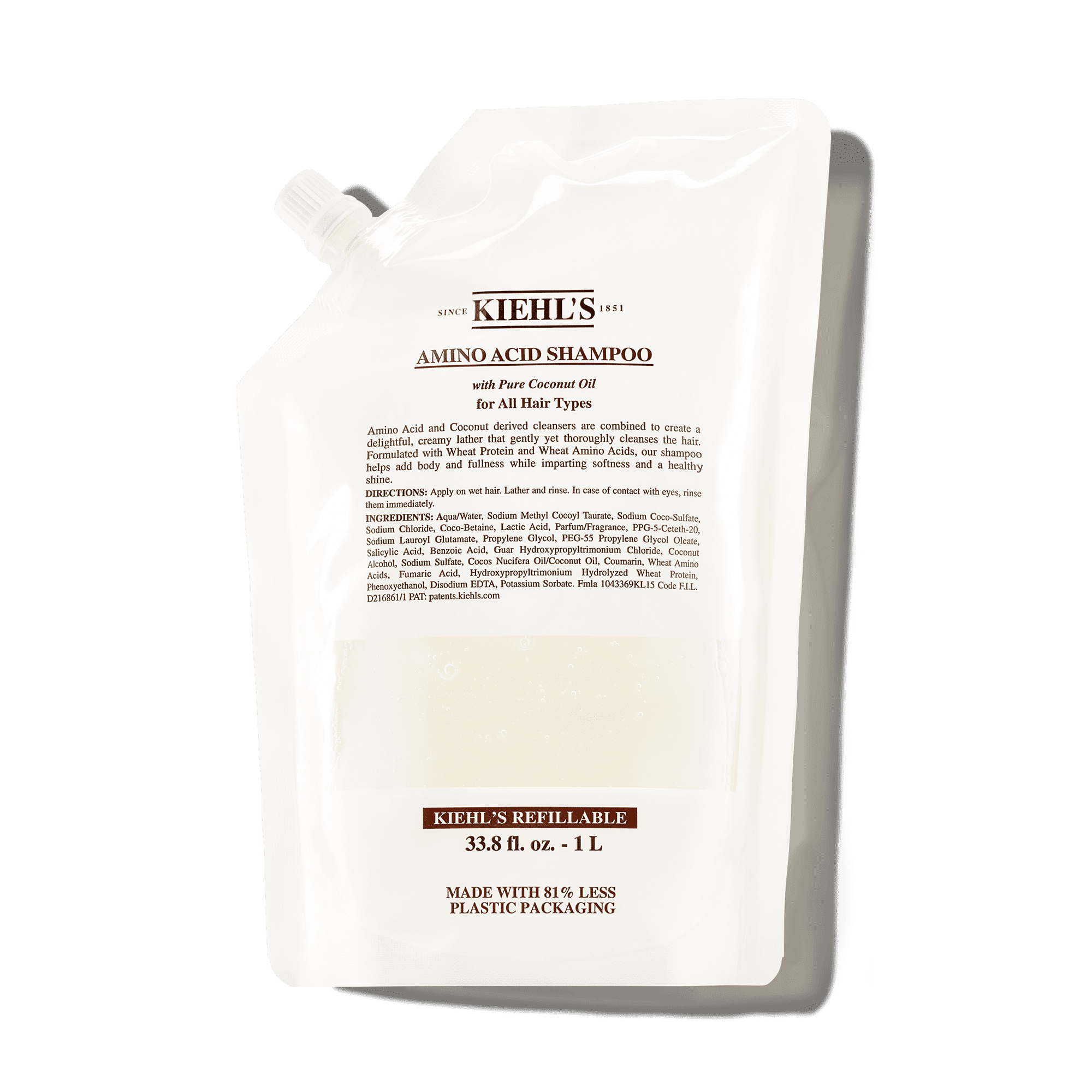 Kiehls Amino Acid Shampoo Delicato Per Lavaggi Frequenti