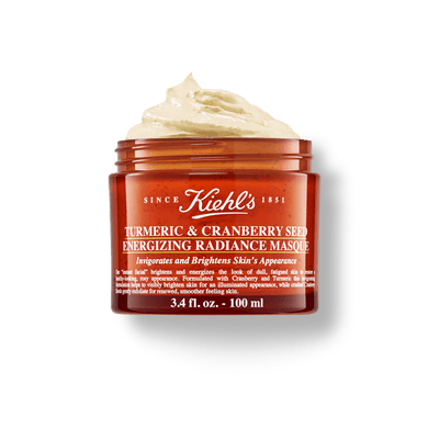 Kiehls Turmeric & Cranberry Seed Energizing Radiance Mask Maschera Viso Esfoliante Ed Energizzante A Base Di Curcuma E Semi Di Mirtillo Rosso Che Aiut