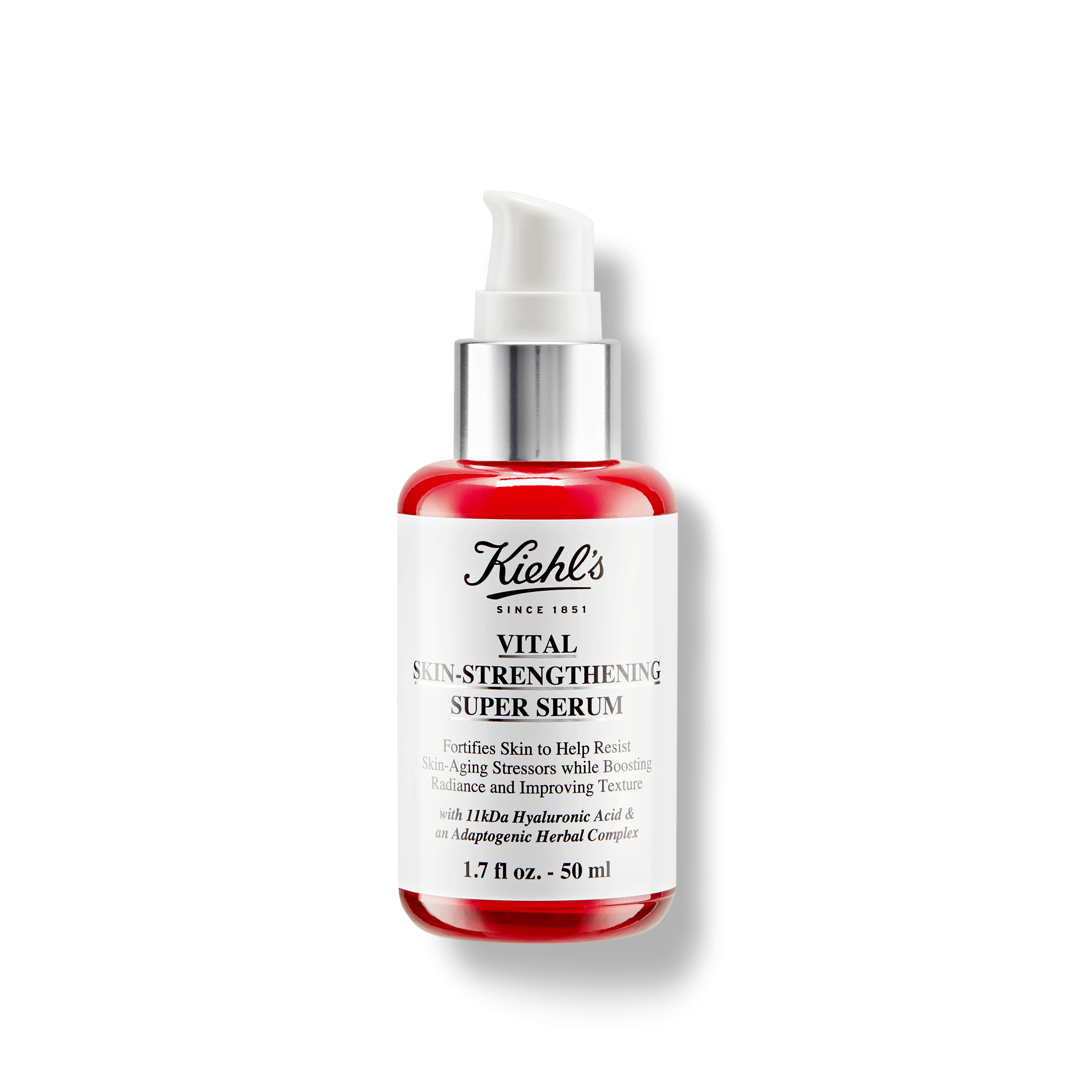 Kiehls Vital Skin-Strengthening Super Serum Siero Viso Idratante E Rinforzante Con Acido Ialuronico