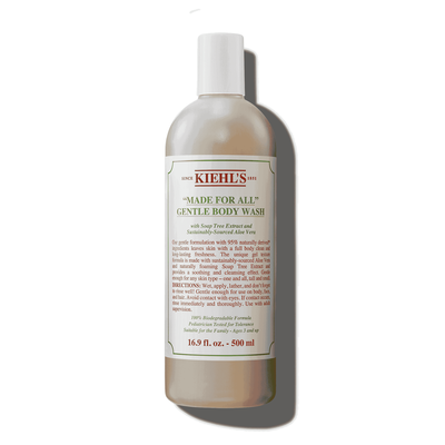 Kiehl'S Made For All Gentle Body Wash Bagnoschiuma Per Tutta La Famiglia, 95% Ingredienti Di Origine Naturale — Detersione Corpo