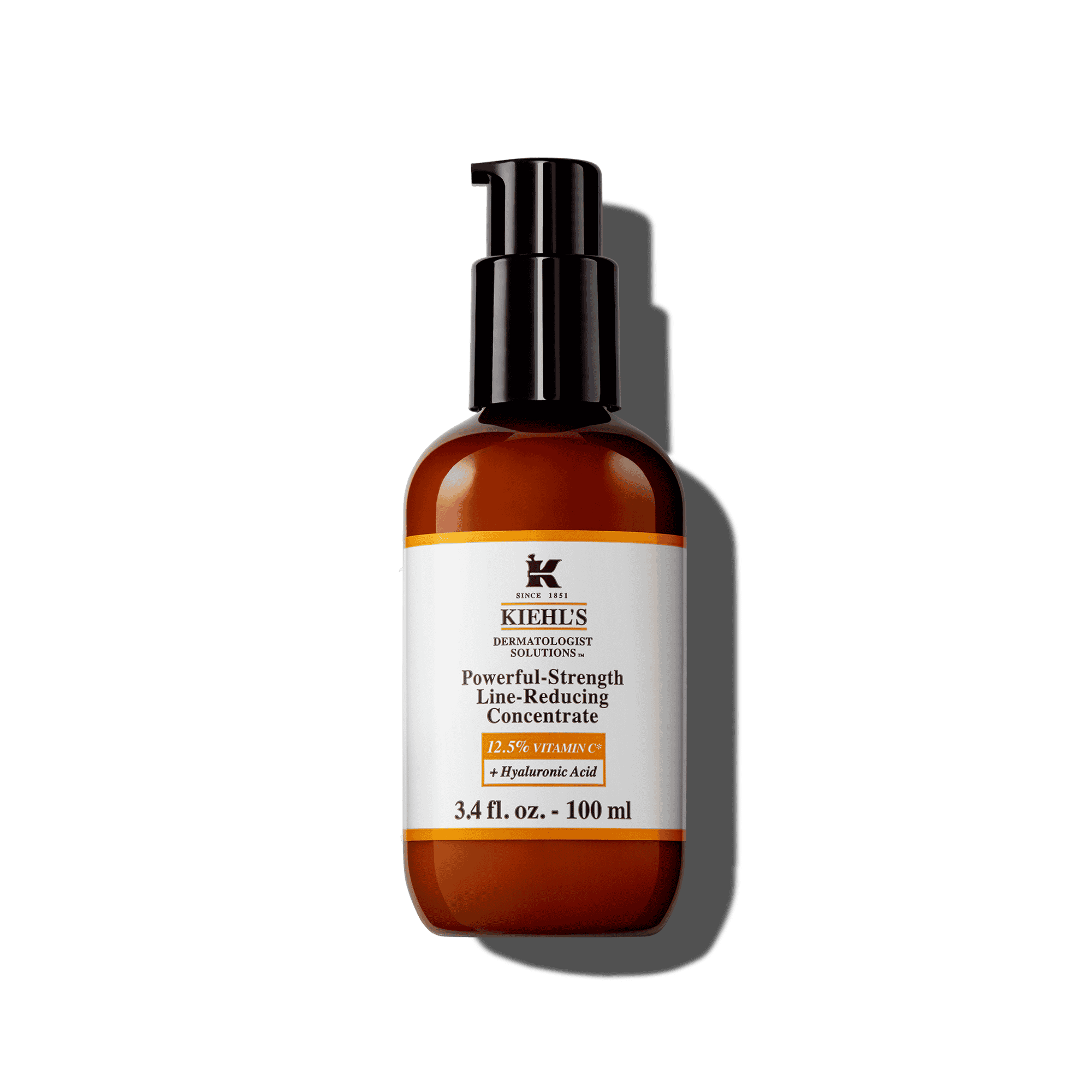 Kiehls Powerful-Strength Line-Reducing Concentrate Siero Anti Età Che Agisce Su Linee D’espressione, Rughe E Luminosità
