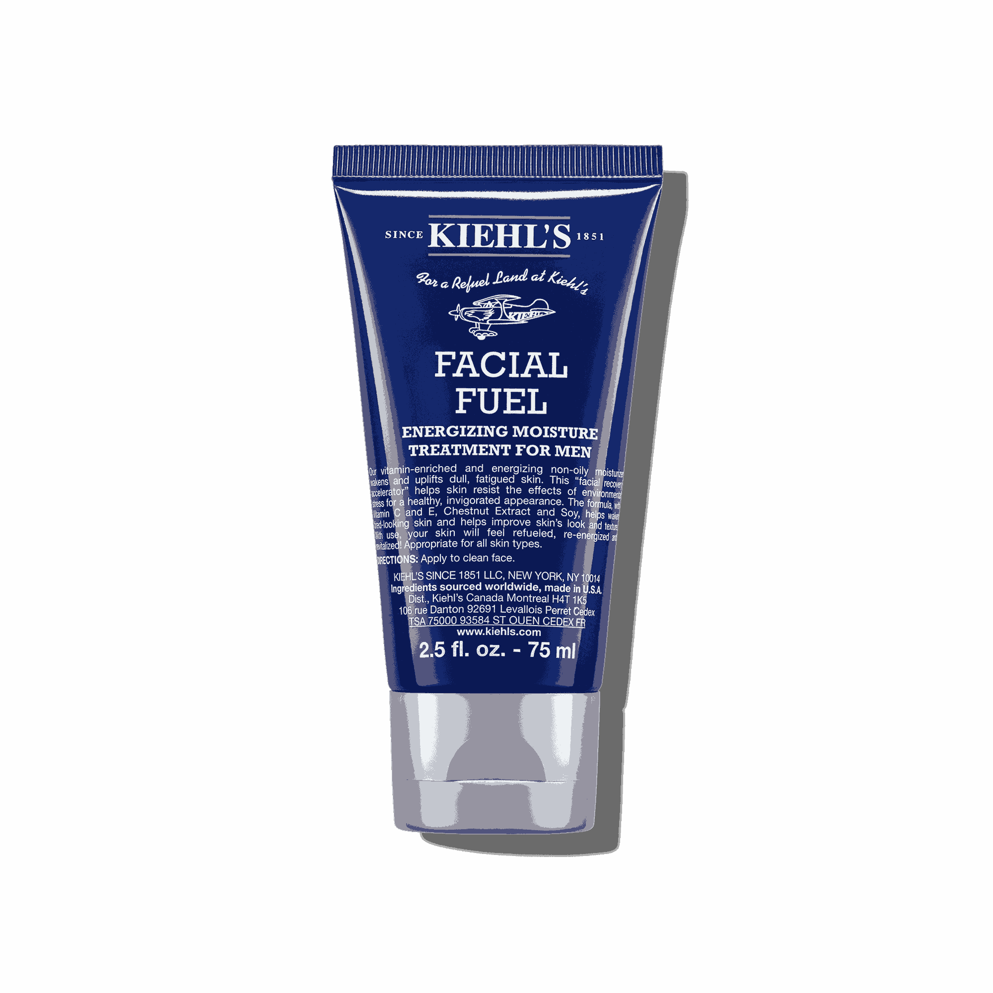 Kiehls Facial Fuel Energizing Moisture Treatment Idratante Viso Energizzante Formulato Per L'uomo