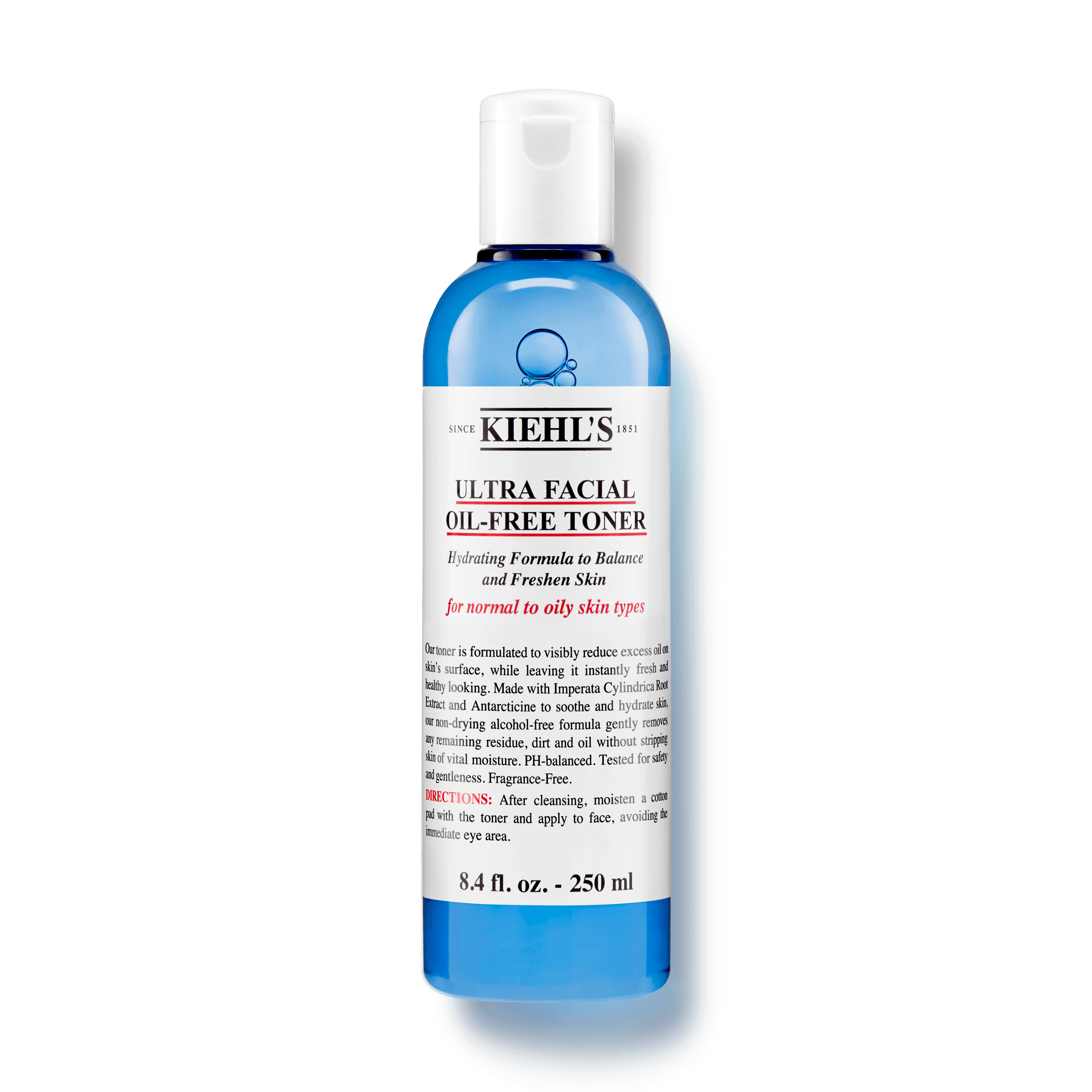 Ultra Facial Oil-Free Toner Tonico Formulato Per Ridurre L'Eccesso Di Sebo