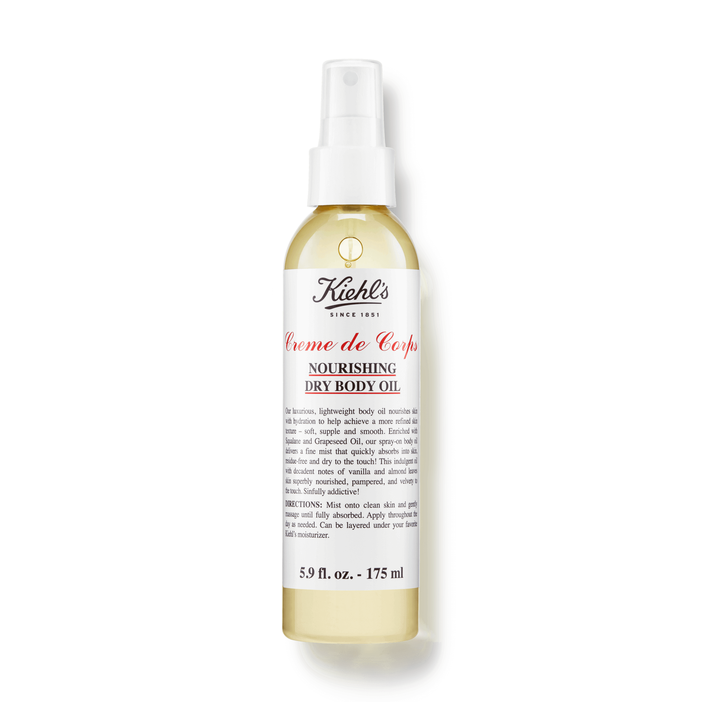 Kiehls Creme de Corps Nourishing Dry Body Oil Olio Secco Per Il Corpo Nutriente Ed Idratante