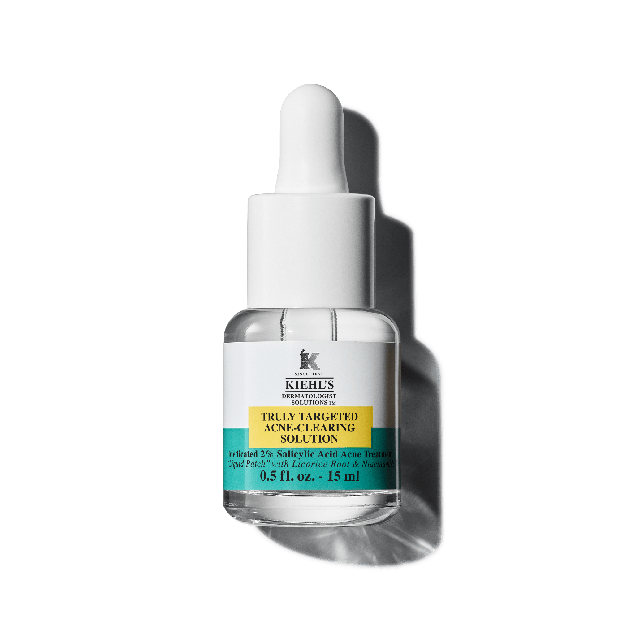 Kiehls Pimple Patch Truly Targeted Blemish-Clearing Solution Pimple Patch, Liquido E Invisibile, Con Il 2% Di Acido Salicilico Specificamente Formulat