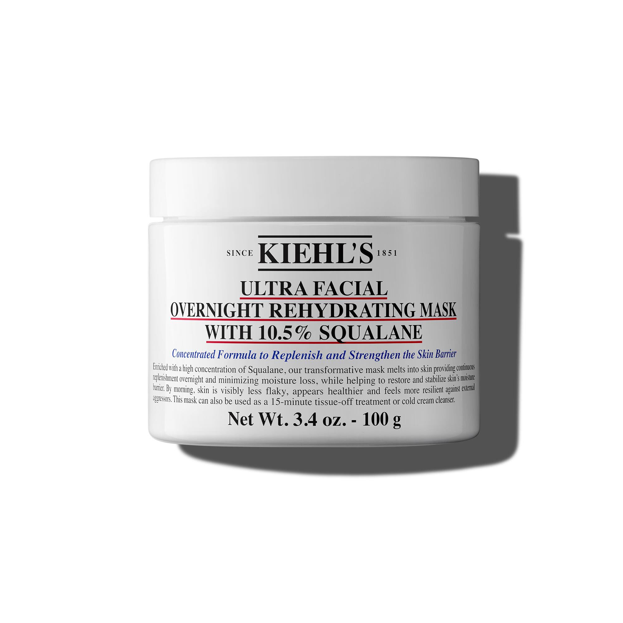 Ultra Facial Overnight Rehydrating Mask con 10.5% di Squalano