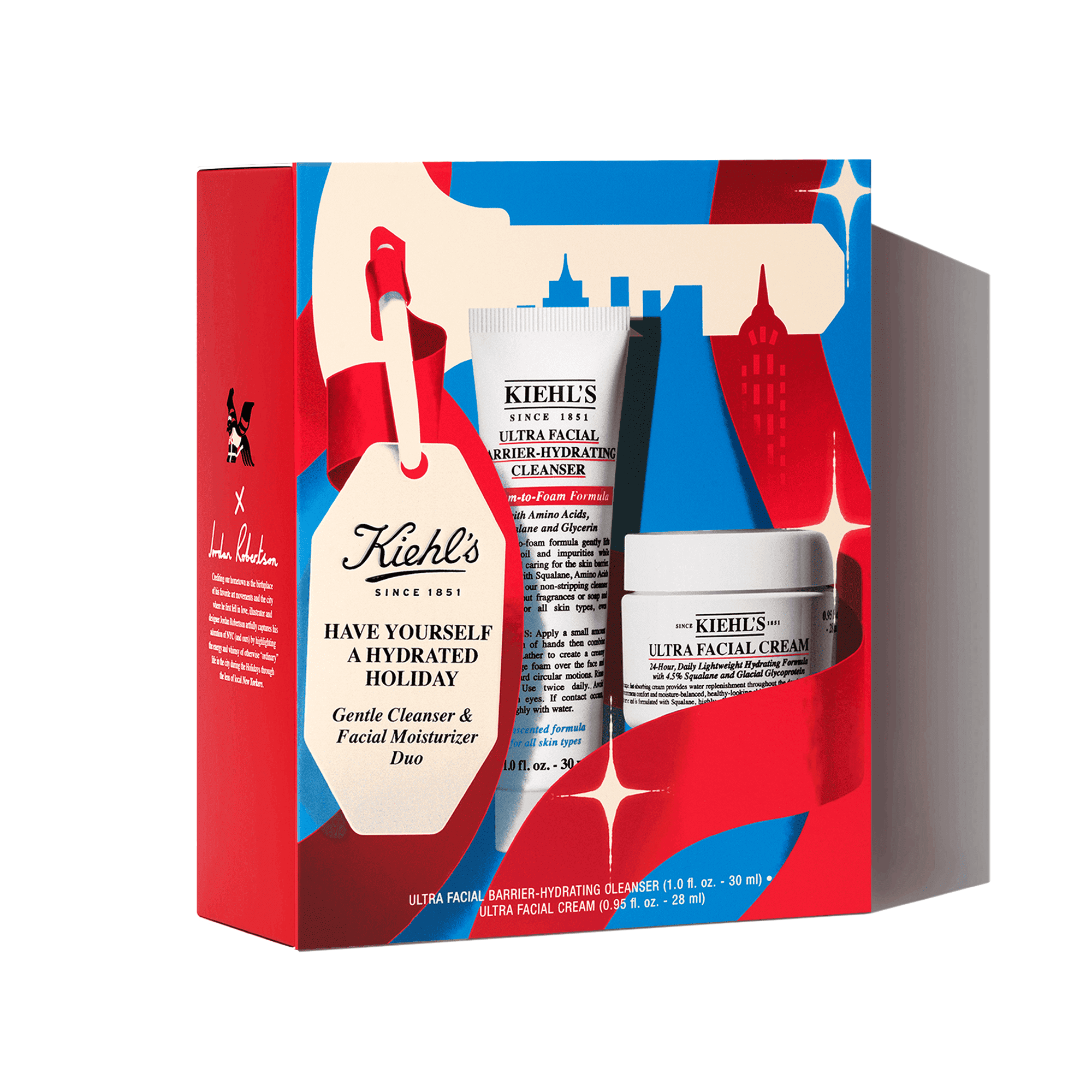 Kiehls Have Yourself a Hydrated Holiday Il Cofanetto Regalo Per Le Feste In Edizione Limitata Di Kiehl's, Che Include La Nostra Iconica Ultra Facial C
