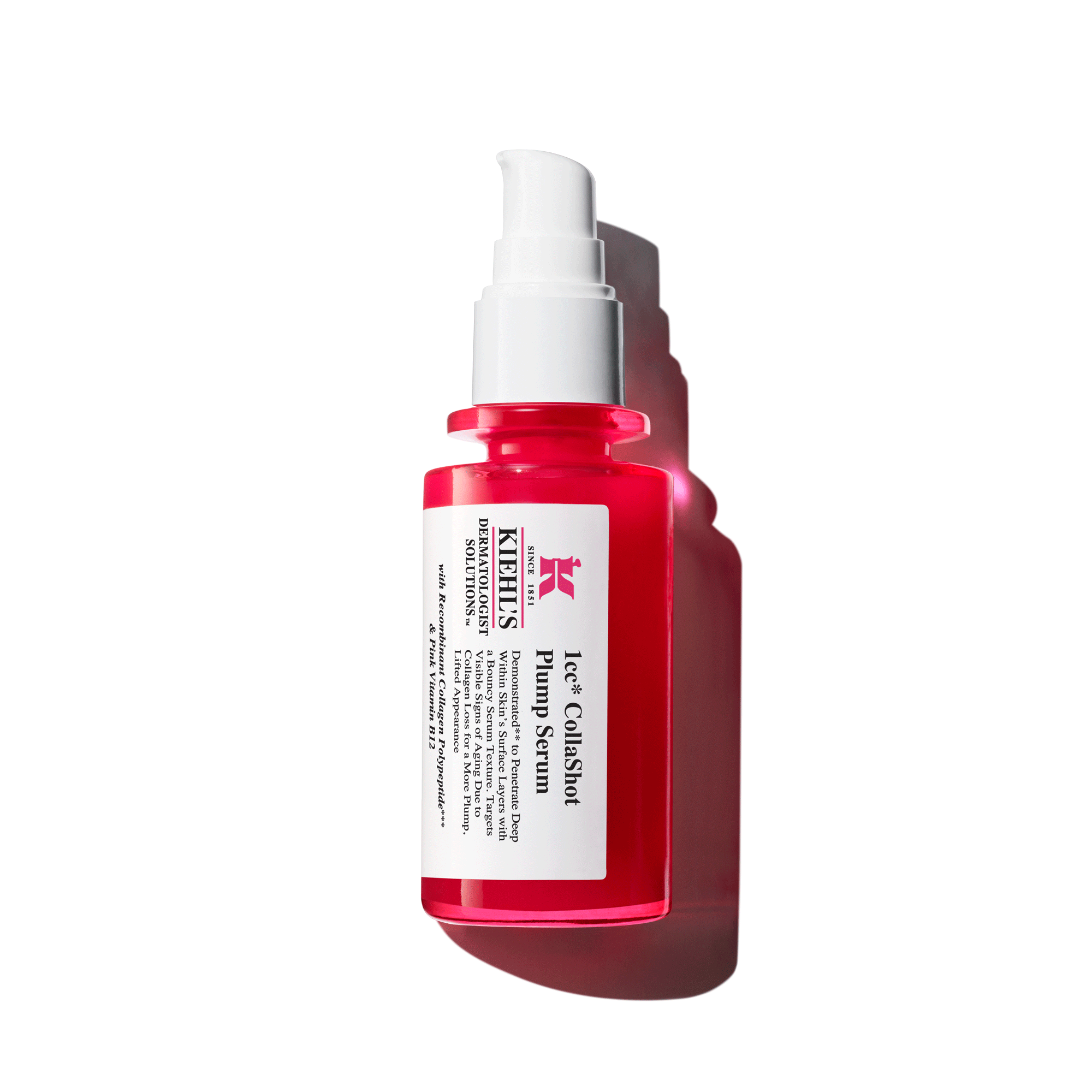 Kiehl'S 1cc* CollaShot Plump Serum Un Siero Viso Con Polipeptidi Di Collagene Ricombinanti* E Ramnosio Che Rende La Pelle Visibilmente Più Piena, Aiuta A Rassodare E Mira I Segni Visibili Dell'invecchiamento Dovuti Alla Perdita Di Collagene.*Un Polipeptide Biosintetico Di Collagene Simile A Un Frammento Proteico Presente Nel Collagene Umano — Sieri Viso