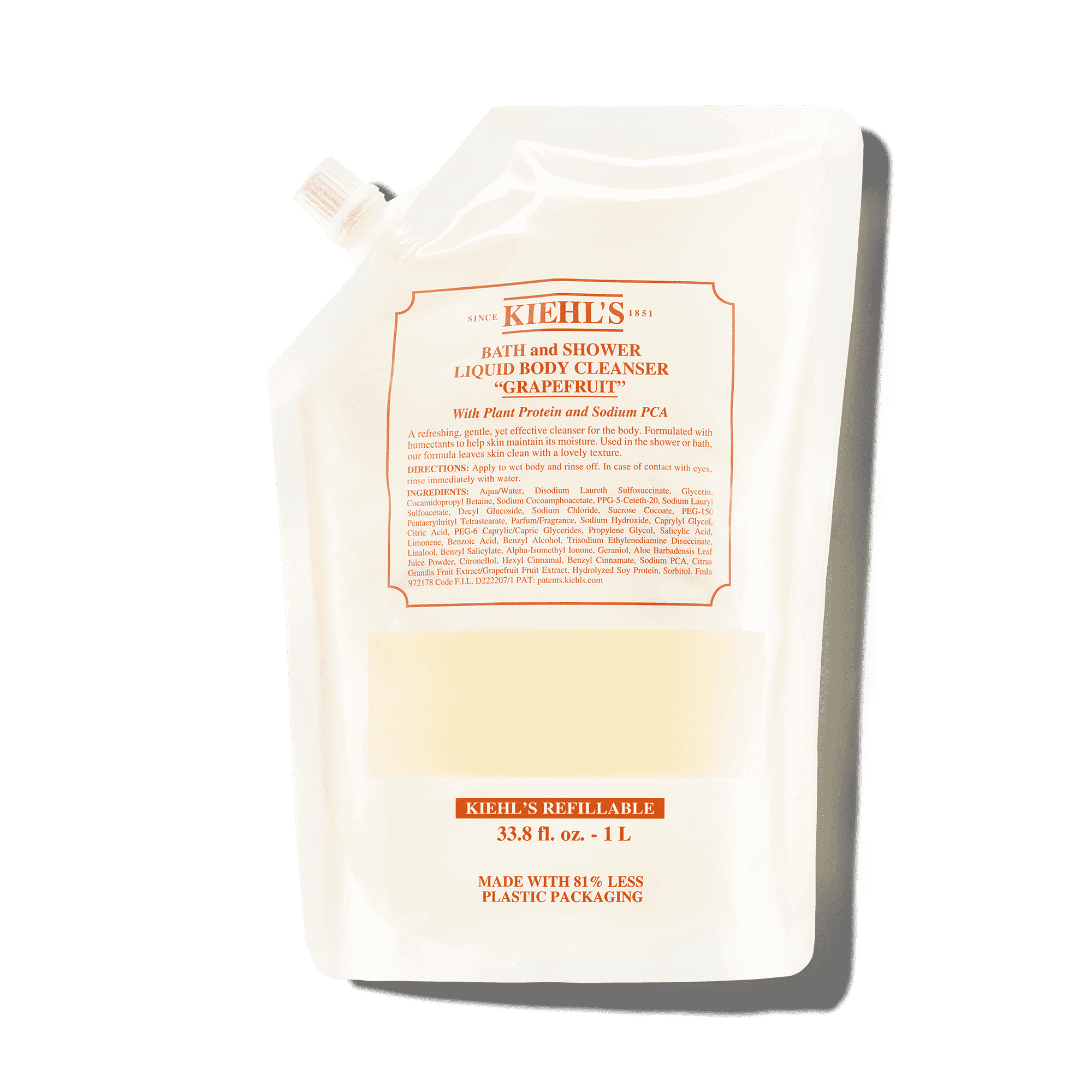 Kiehls Bath and Shower Liquid Body Cleanser Detergente Delicato Per Bagno E Doccia