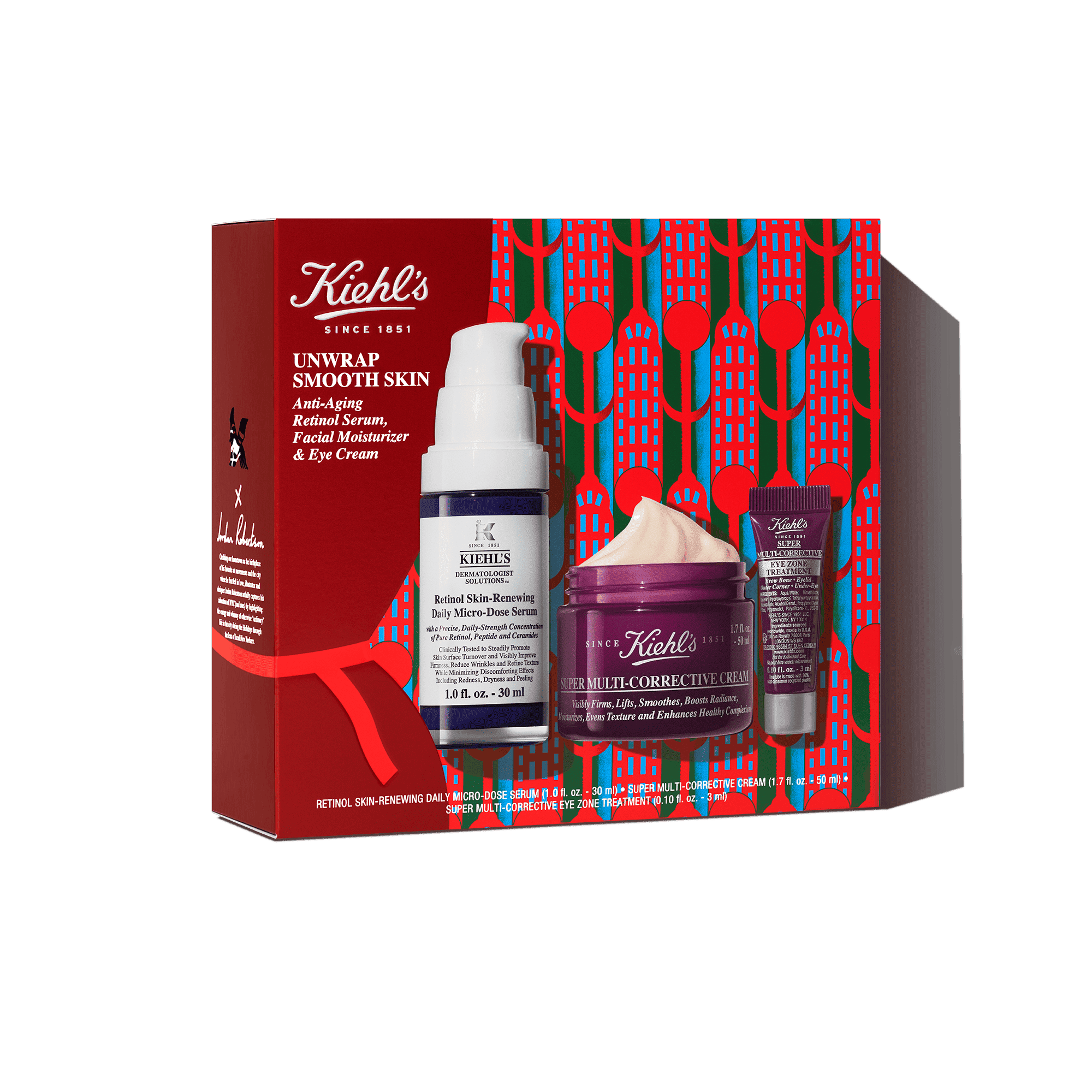 Kiehls Unwrap Smooth Skin Elevate Your Skincare Routine With This Limited-Edition Holiday Gift Set Featuring Anti-Aging Favourites Designed To Visibly