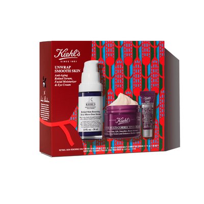 Kiehls Unwrap Smooth Skin Elevate Your Skincare Routine With This Limited-Edition Holiday Gift Set Featuring Anti-Aging Favourites Designed To Visibly