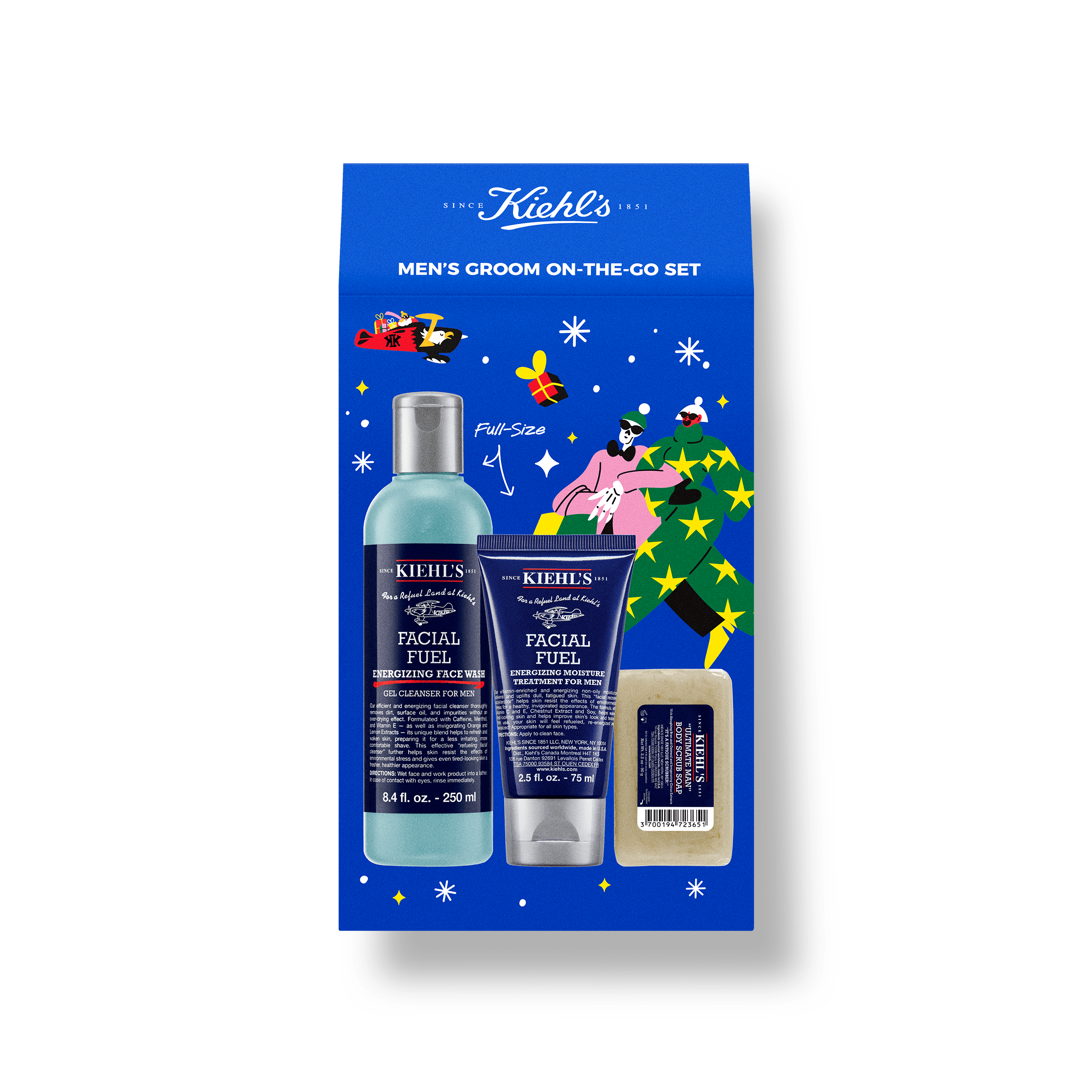 Cofanetto Uomo - Men’s Groom-On-The-Go Set Cofanetto Con 3 Dei Nostri Essenziali Per La Pelle Maschile