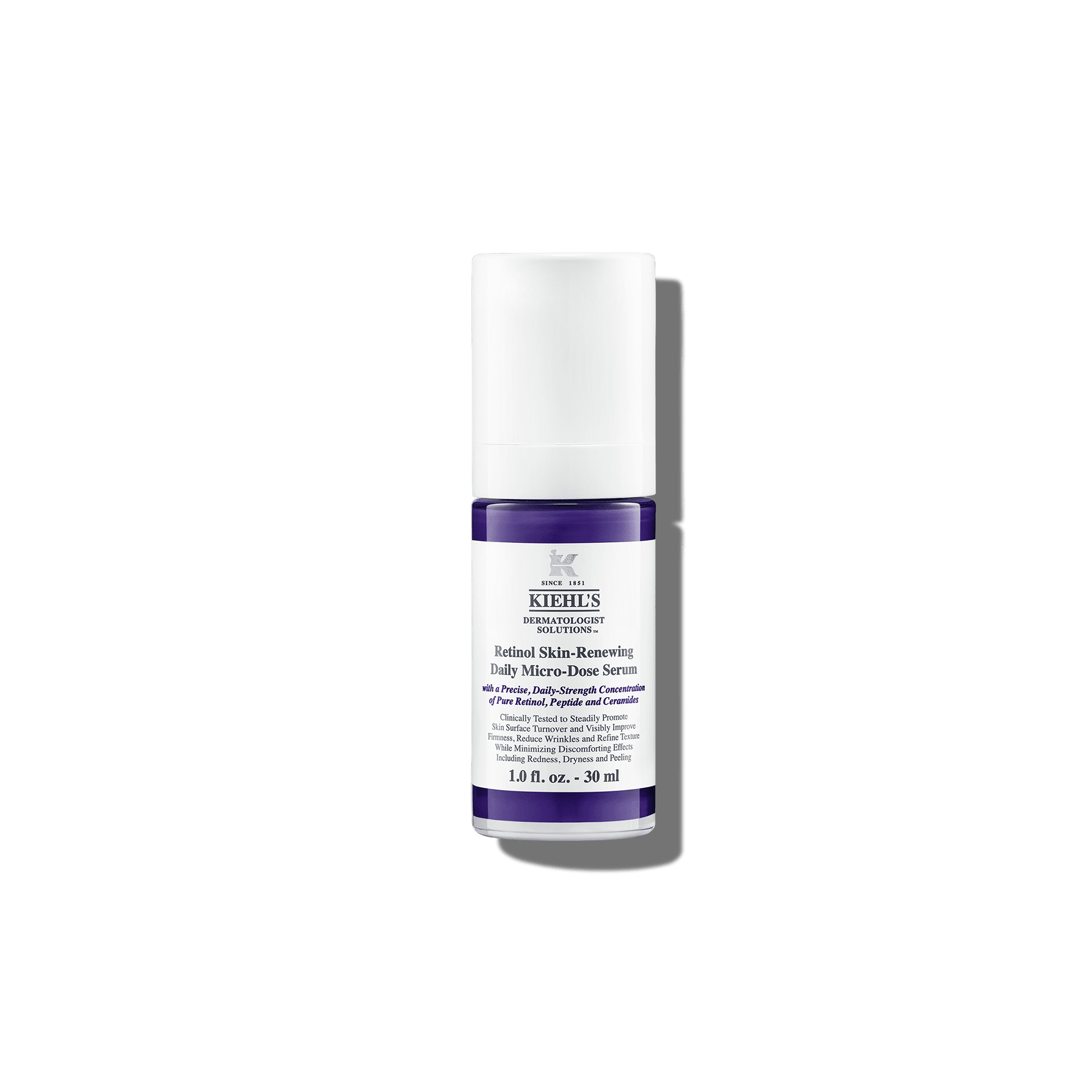 Kiehls Retinol skin renewing daily micro dose serum Un Potente Siero Anti-Rughe Con Retinolo Che Riduce Visibilmente Le Rughe, Compatta E Raffina La T