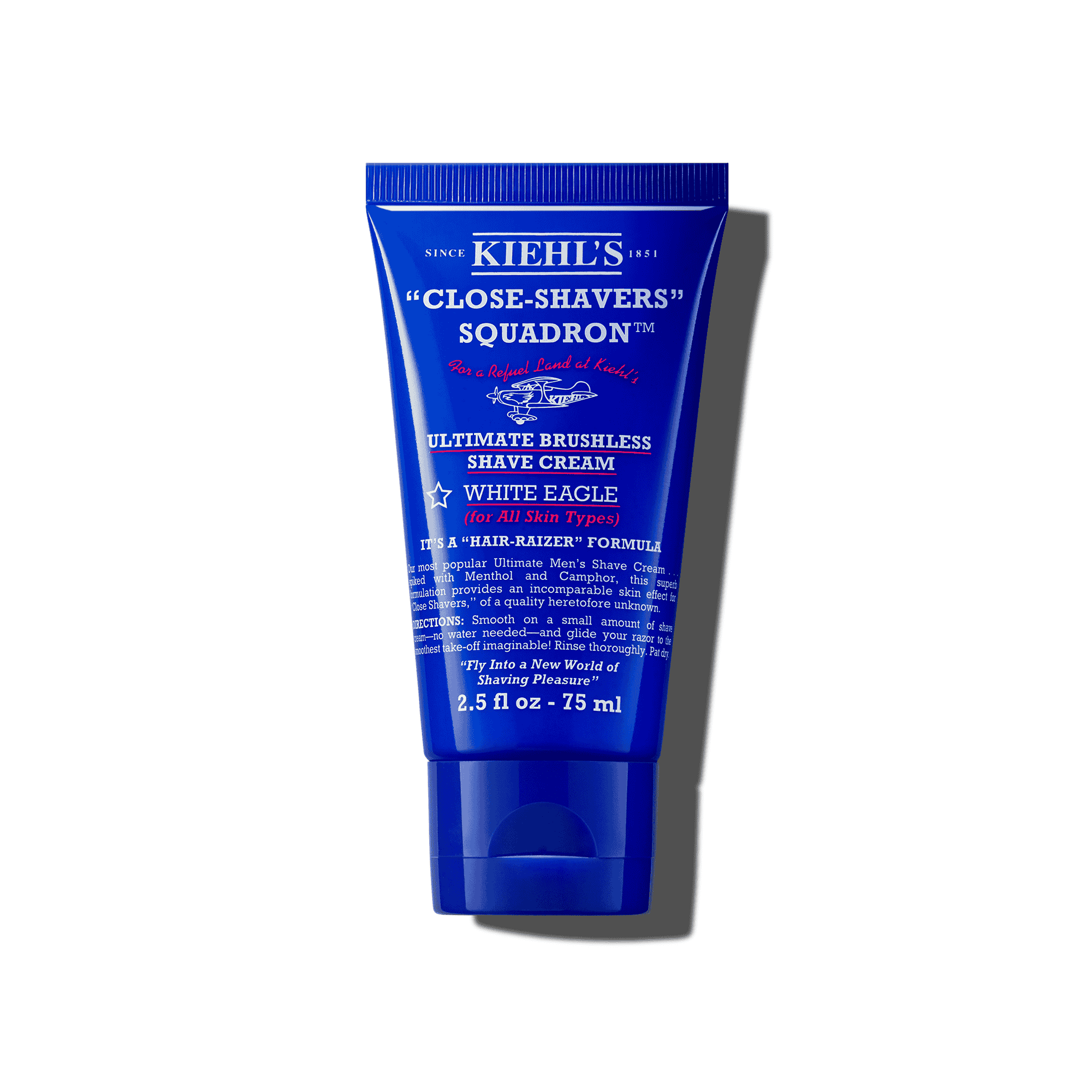 Kiehl'S Close Shavers squadron ultimate brushless shave cream white eagle Crema Da Barba Effettivo Lenitivo