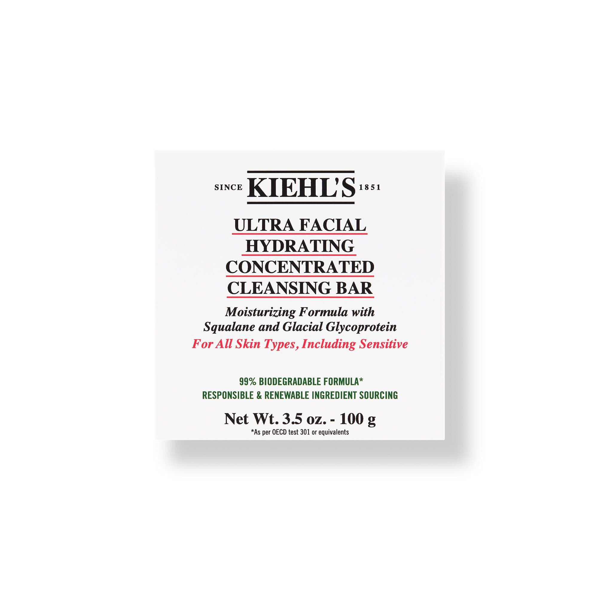 Ultra facial hydrating concentrated cleansing bar