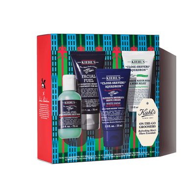 Kiehls On-the-Go Groomers Con Un Design In Edizione Limitata, Regala Il Nostro Set Completo Di Quattro Delle Nostre Formule Preferite Per La Cura Masc
