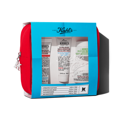 Kiehl'S Set regalo Master Moisturizing Mini Una Raccolta Dei Nostri Mini Must-Have Più Venduti Per L'idratazione Dalla Testa Ai Piedi.