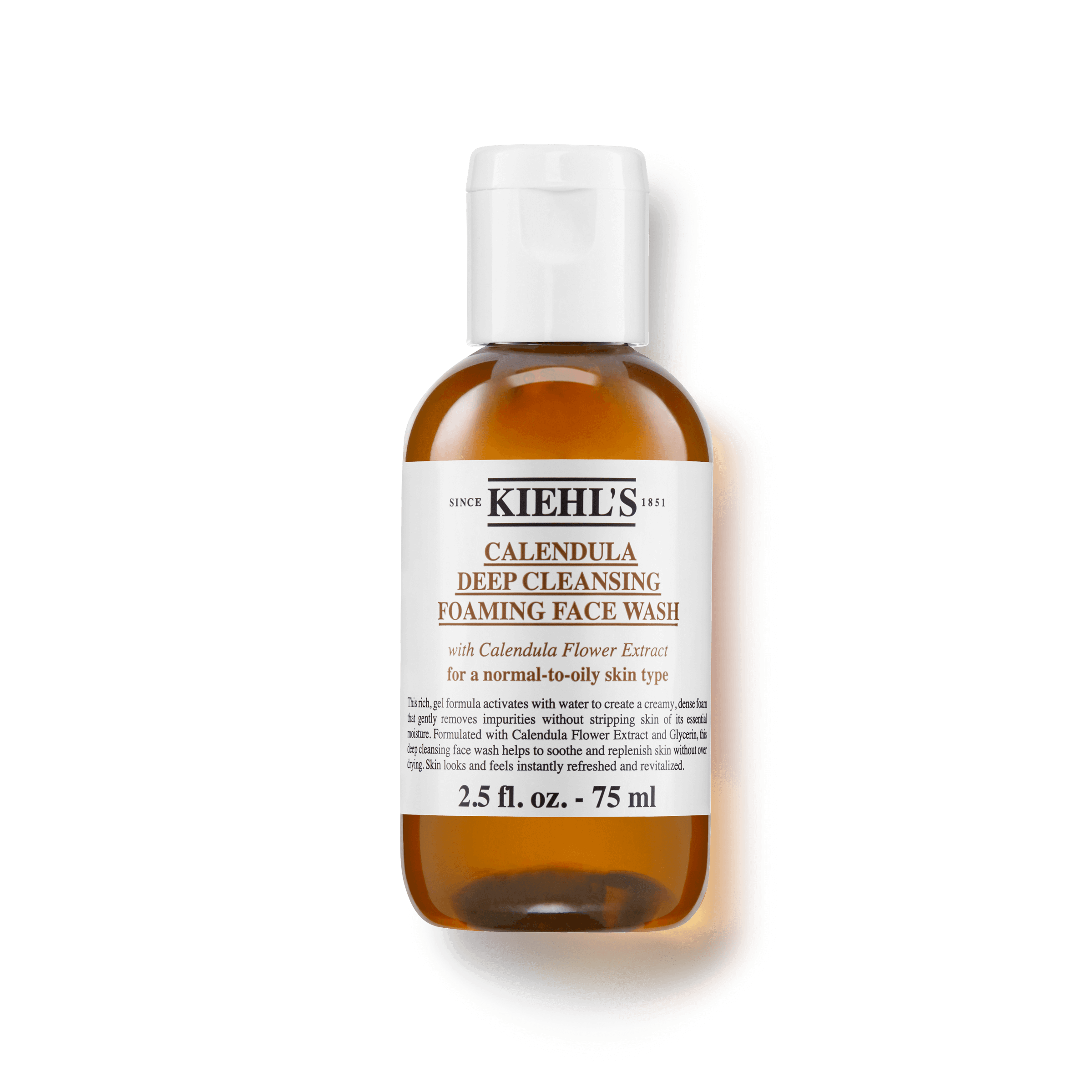 Calendula Deep Cleansing Foaming Face Wash Detergente Viso Delicato Schiumogeno Alla Calendula Per Tutti I Tipi Di Pelle.