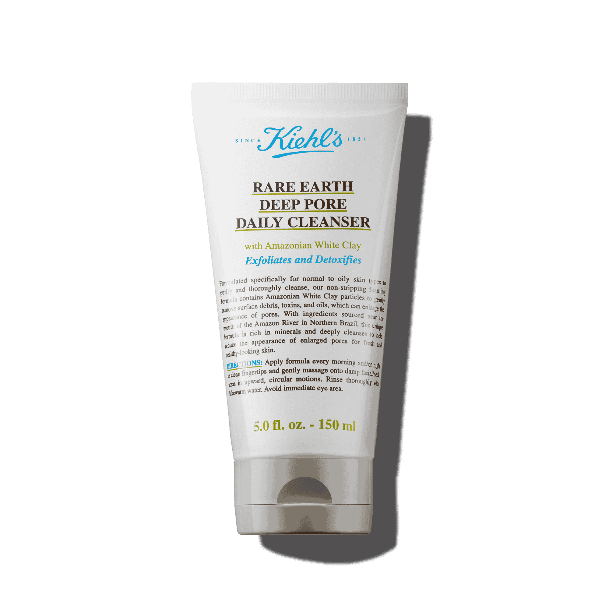 Kiehls Rare Earth Deep Pore Daily Cleanser Detergente Viso Che Contrasta I Pori Dilatati
