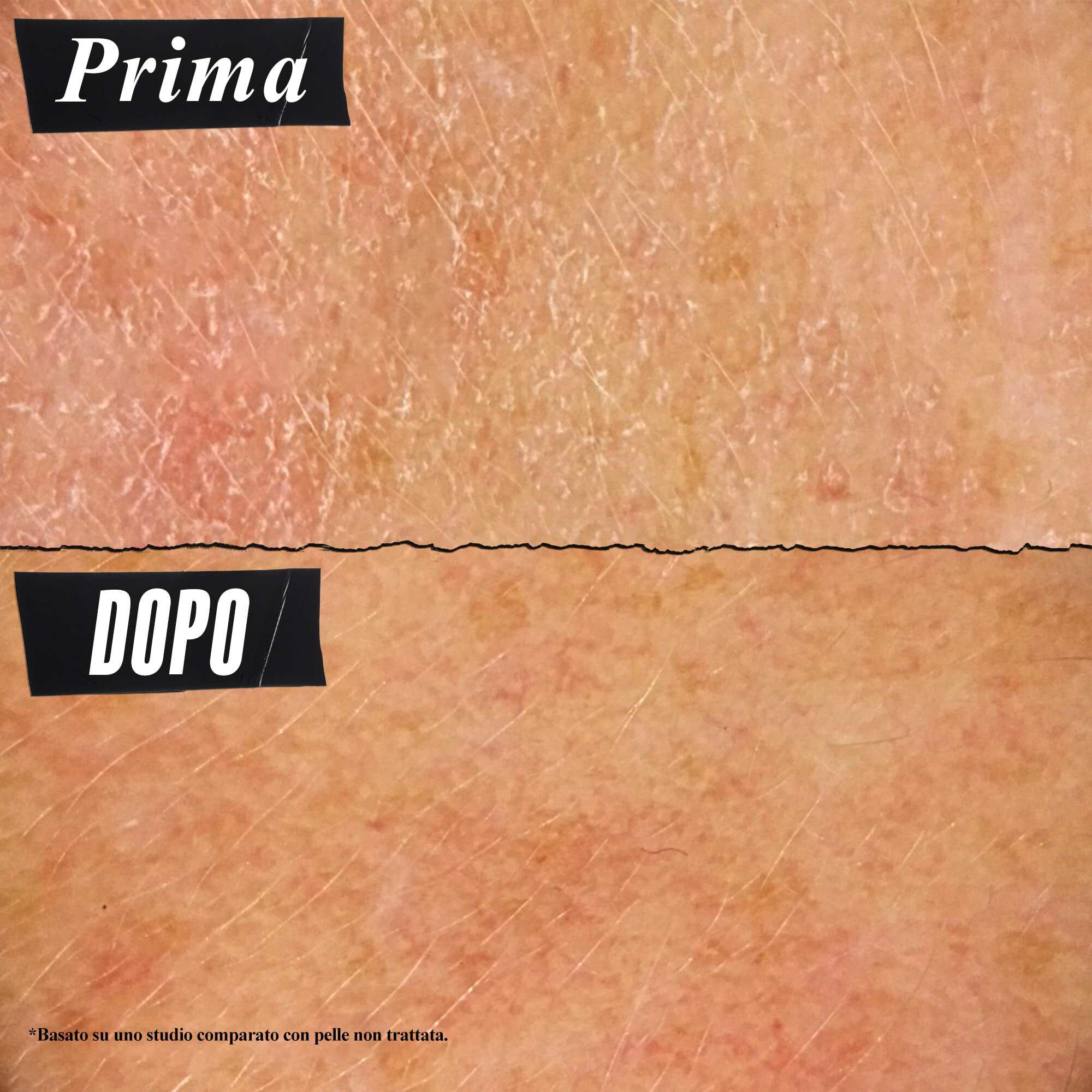 Foto prima e dopo: Ultra Facial Cream rende la pelle piu morbida e idratata