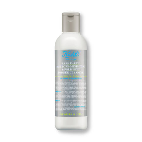 Rare earth deep pore minimizing polishing powder cleanser