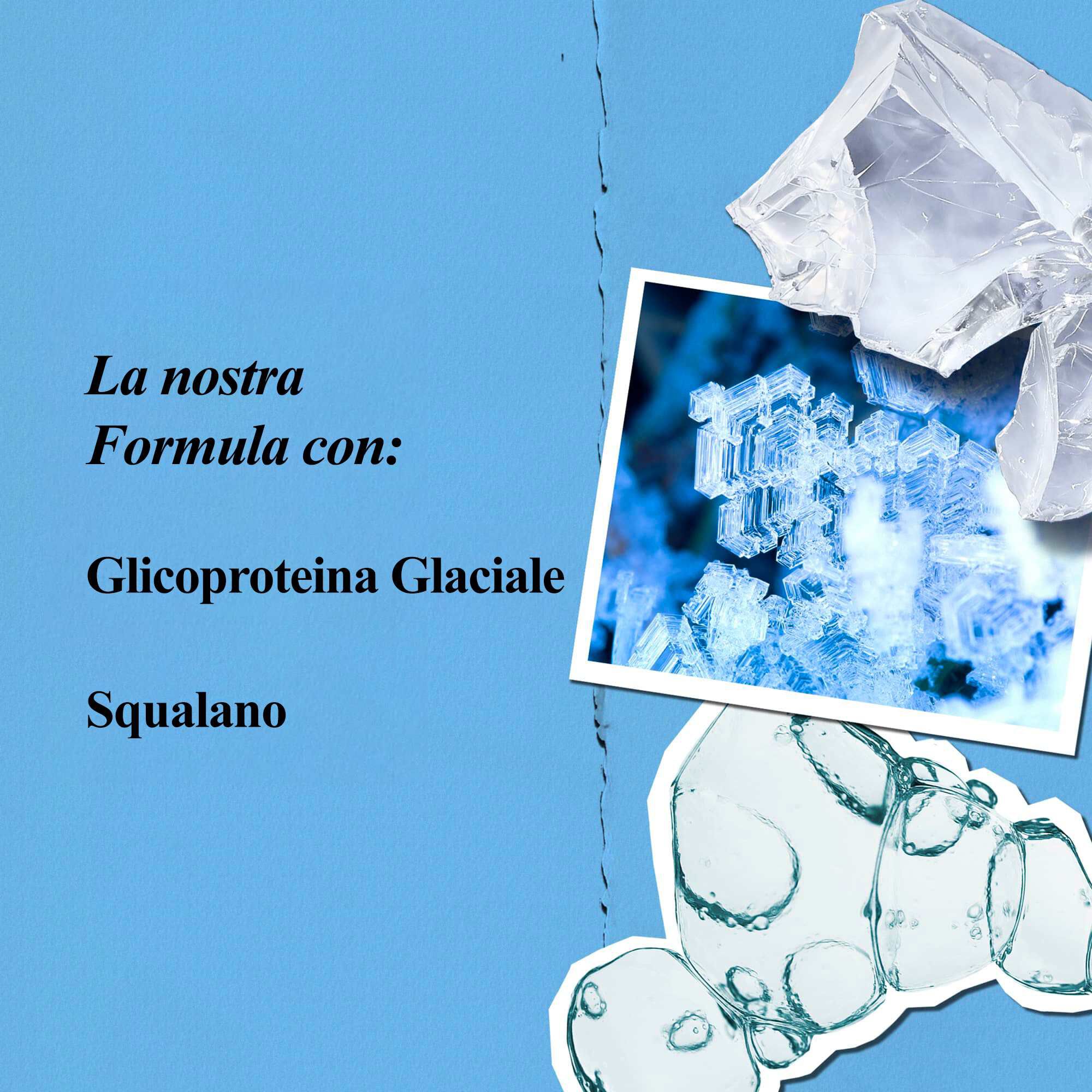 Ingredienti di Ultra Facial Cream: glicoproteina glaciale e squalano