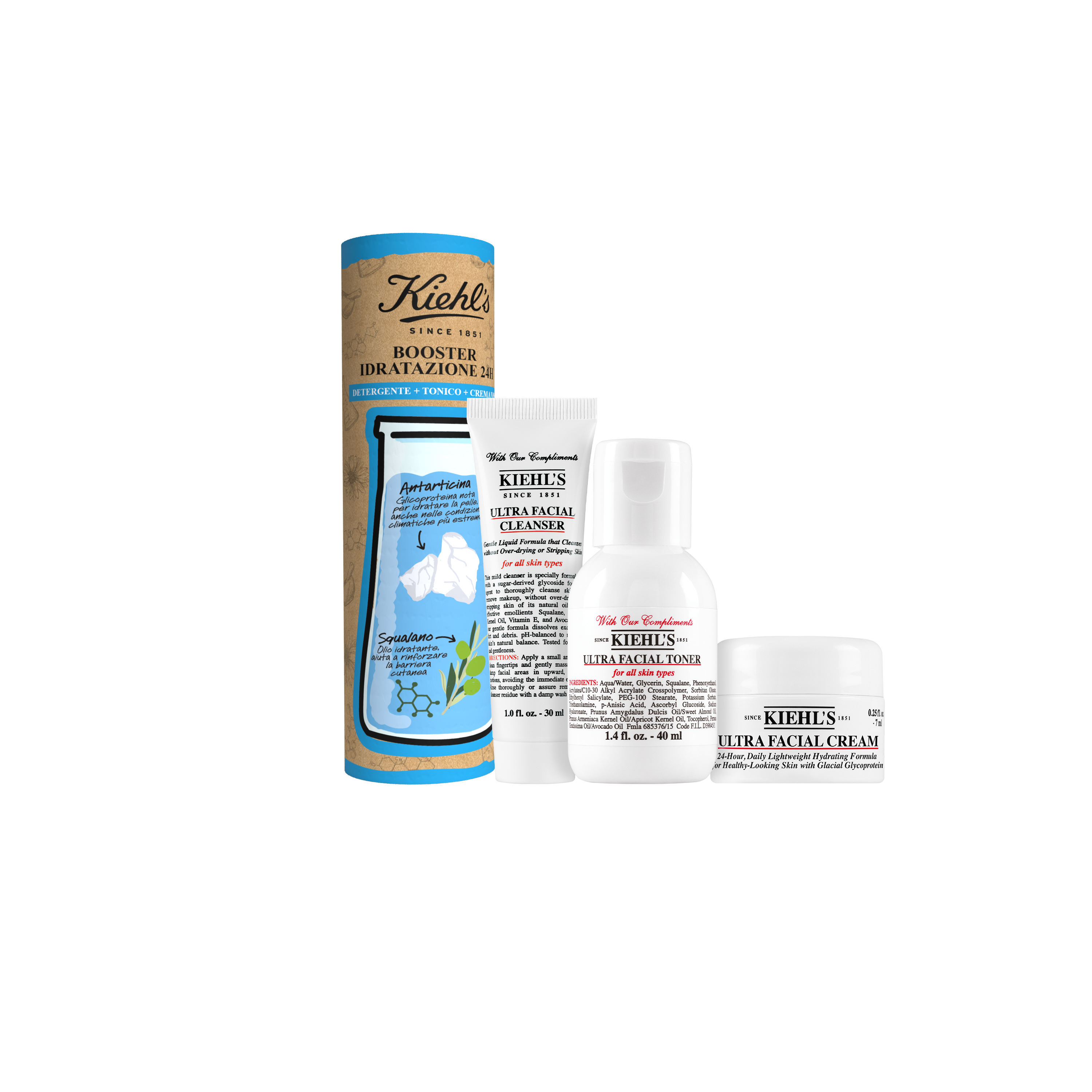 Booster Idratazione 24h Un Mini Set Con 3 Dei Nostri Prodotti Best-Seller